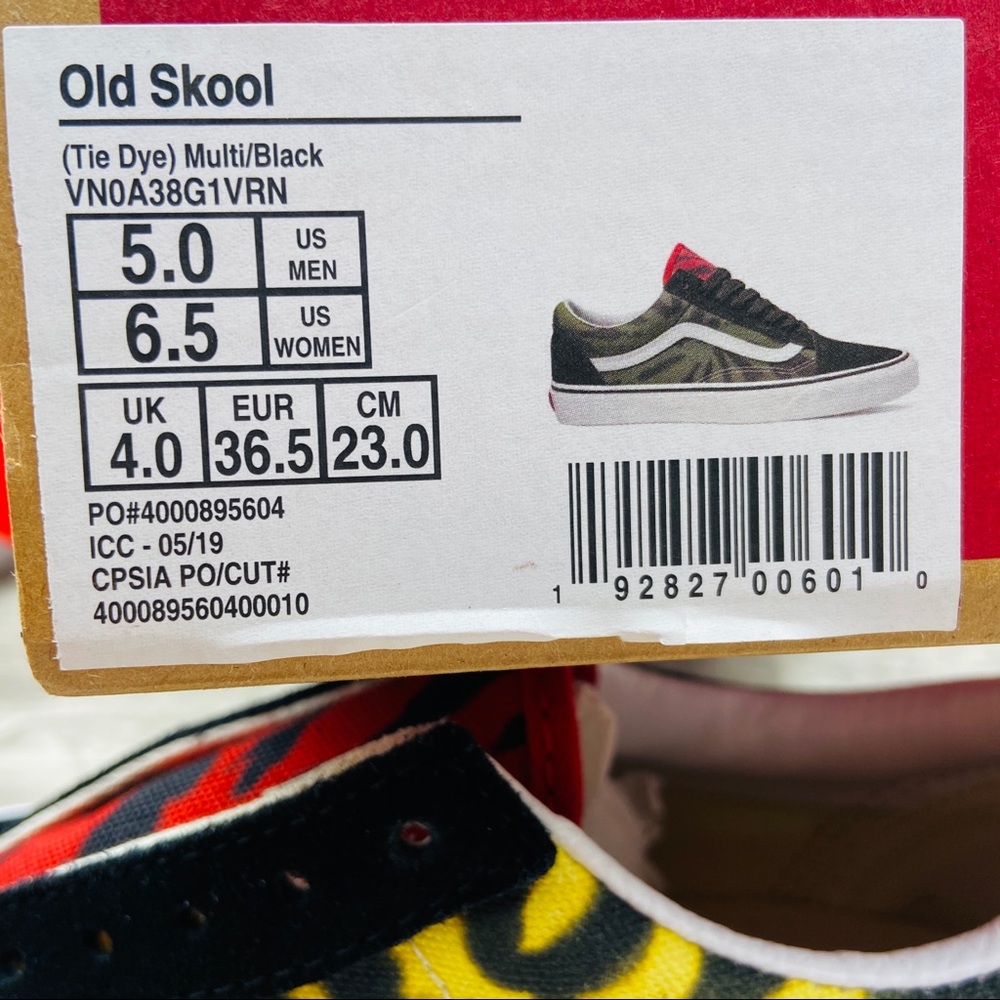 Vans Old Skool Tie Dye - Picture 6 of 6